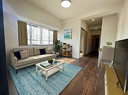 桜橋パーク 7階1LDKのリビング/ダイニング