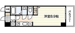 Axis大塚西 ワンルームの間取図画像
