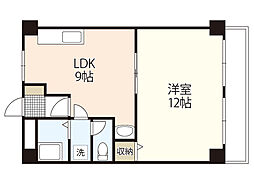 寿々ビル 1LDKの間取図画像