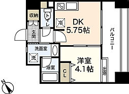 ShetlandKoihonmachi 1DKの間取図画像