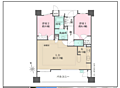 パークハウス縮景園2階15.0万円