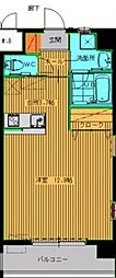 ミロワール舟入 ワンルームの間取図画像