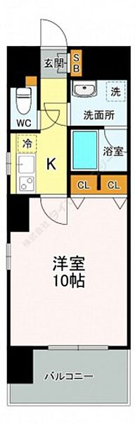 ジェイシティ八丁堀 ｜広島県広島市中区八丁堀(賃貸マンション1K・11階・31.17㎡)の写真 その2