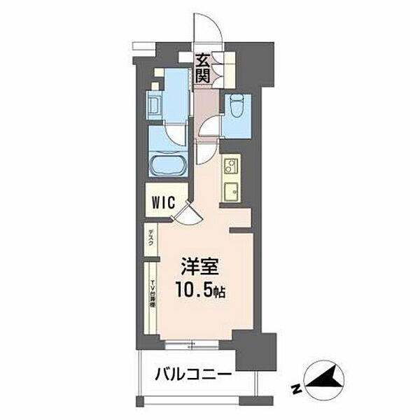 広島県広島市中区十日市町2丁目(賃貸マンション1R・3階・31.05㎡)の写真 その2