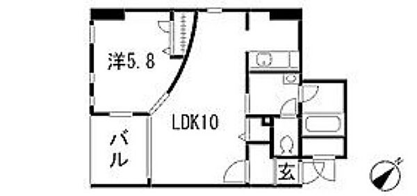 ＪＥＵＮＥＳＥＥ翠町 ｜広島県広島市南区翠2丁目(賃貸マンション1LDK・1階・42.20㎡)の写真 その2