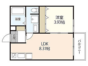 N-庚午北  ｜ 広島県広島市西区庚午北4丁目（賃貸アパート1LDK・3階・30.18㎡） その2