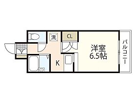 広島県広島市西区横川新町（賃貸マンション1K・4階・20.65㎡） その2