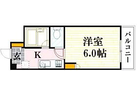 第5ガーデン  ｜ 広島県広島市南区大州3丁目（賃貸マンション1K・3階・17.30㎡） その2