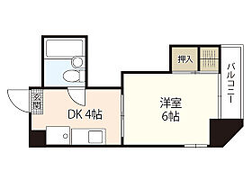 中浦ビル  ｜ 広島県広島市中区堺町1丁目（賃貸マンション1K・4階・20.00㎡） その1