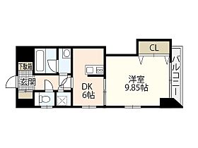 Ｔヴェッセル  ｜ 広島県広島市西区三篠町1丁目（賃貸マンション1DK・5階・42.13㎡） その2