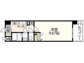 第20友建ビル  ｜ 広島県広島市南区皆実町6丁目（賃貸マンション1K・7階・28.81㎡） その2