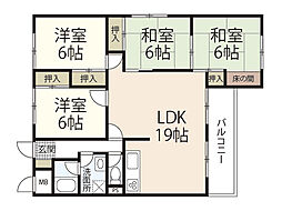 間取図画像 4LDK