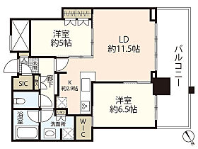 広島県広島市南区松原町（賃貸マンション2LDK・29階・60.51㎡） その2