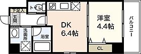 Welsh.Sビル5  ｜ 広島県広島市中区竹屋町（賃貸マンション1DK・6階・29.48㎡） その2