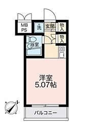 間取図画像 ワンルーム