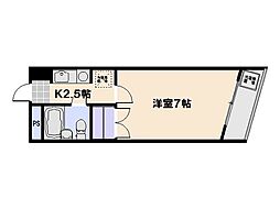 間取図画像 1K