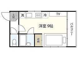 間取図画像 ワンルーム