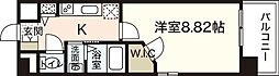 間取図画像 1K