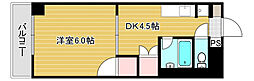 シティライフ出汐 1DKの間取図画像
