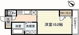 SK-1st 1Kの間取図画像