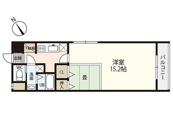 コンポーゼ庚午北 ｜広島県広島市西区庚午北4丁目(賃貸マンション1K・7階・40.25㎡)の写真 その2