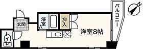 眞木ビル  ｜ 広島県広島市中区西白島町（賃貸マンション1R・3階・20.41㎡） その2