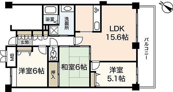 レゾナンス庚午_間取り_0