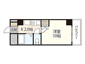 エトノ空港通り  ｜ 広島県広島市西区南観音町（賃貸マンション1K・3階・23.37㎡） その2