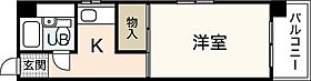 クレインリバーサイド  ｜ 広島県広島市西区観音町（賃貸マンション1LDK・2階・30.26㎡） その2