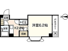 広島県広島市南区宇品海岸2丁目（賃貸マンション1R・3階・18.80㎡） その2