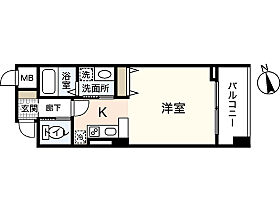 カサ・ヴェルデ八丁堀  ｜ 広島県広島市中区鉄砲町（賃貸マンション1R・4階・33.21㎡） その2