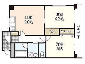 フレンドリーハウスなごみ  ｜ 広島県広島市中区江波栄町（賃貸マンション2LDK・3階・52.65㎡） その2