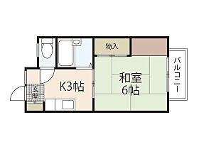 サンシティー鳥井原  ｜ 広島県広島市安芸区中野東2丁目（賃貸アパート1K・1階・24.00㎡） その2