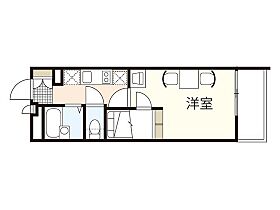 レオパレス千世  ｜ 広島県広島市安芸区矢野東5丁目（賃貸マンション1K・1階・20.81㎡） その2