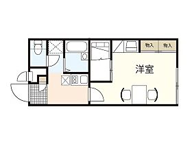 レオパレスワルツ  ｜ 広島県広島市東区戸坂長尾台（賃貸アパート1K・2階・23.18㎡） その1