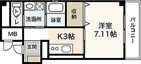 Ｌ－あまつはら  ｜ 広島県広島市東区若草町（賃貸マンション1K・3階・33.12㎡） その2