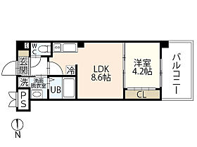 広島県広島市南区宇品神田5丁目（賃貸マンション1LDK・14階・31.48㎡） その2