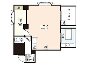 ラパーク  ｜ 広島県広島市南区段原南1丁目（賃貸マンション1LDK・4階・45.74㎡） その2