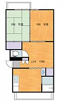 早稲田パンシオン  ｜ 広島県広島市東区牛田旭2丁目（賃貸マンション2LDK・1階・45.86㎡） その2