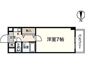 ハヤシビル  ｜ 広島県広島市南区宇品御幸3丁目（賃貸マンション1K・3階・21.37㎡） その2