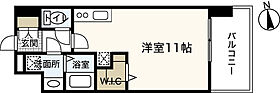 パークフラッツ土橋  ｜ 広島県広島市中区土橋町（賃貸マンション1R・5階・27.81㎡） その2