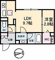 シャトル不動院前  ｜ 広島県広島市東区牛田新町3丁目（賃貸マンション1LDK・1階・34.38㎡） その2