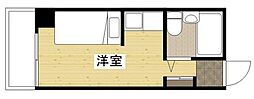 山下ビル ワンルームの間取図画像