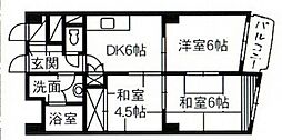 間取図画像 3DK