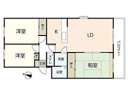 リーベンベルグM 3LDKの間取図画像