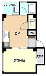 間取図画像 1DK