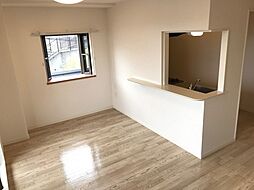 ブルーグランド竜王 2階1LDKのリビング/ダイニング