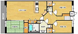フローレンス猫屋町グランドアーク 3LDKの間取図画像