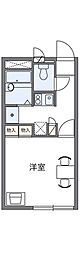 レオパレスコンフォート鶴見 1Kの間取図画像