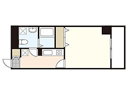 ラシャンティ本川 1Kの間取図画像
